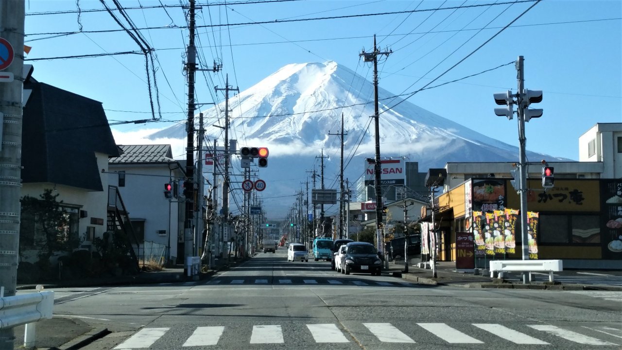 山梨　富士山